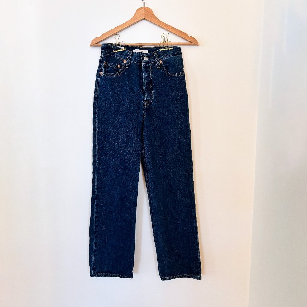Levis Ribcage Straight Jean - Size 25